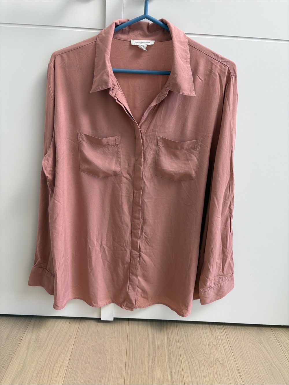 Dusty Rose Button Down Shirt
